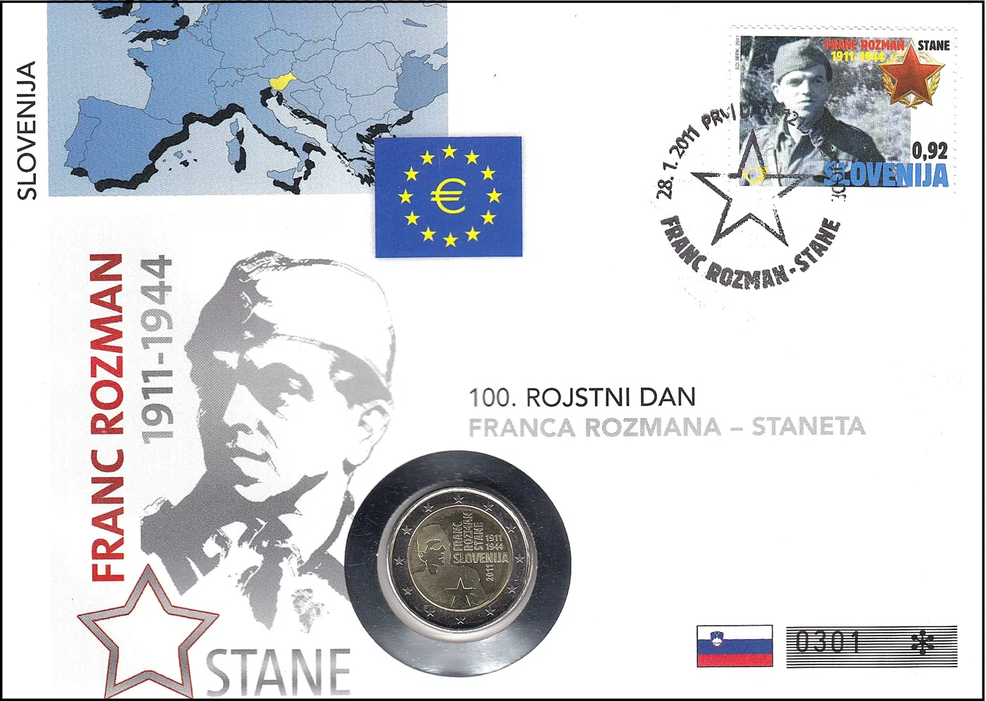 100. OBLETNICA ROJSTVA FRANCA ROZMANA - STANETA